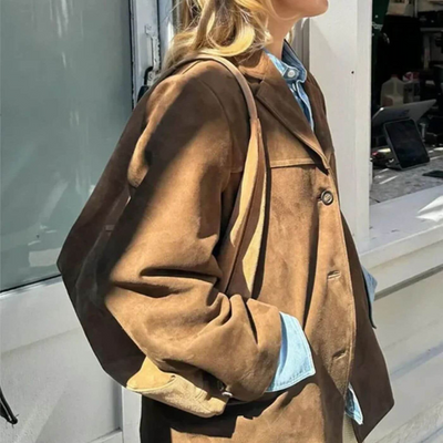 Leah - Vintage semsket blazer