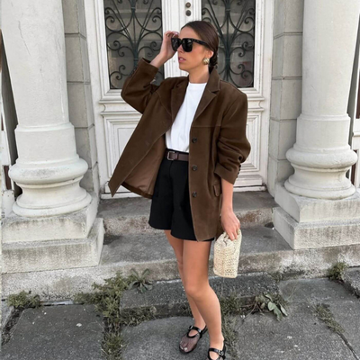 Leah - Vintage semsket blazer