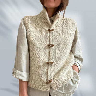 Amara - Casual Strikkevest