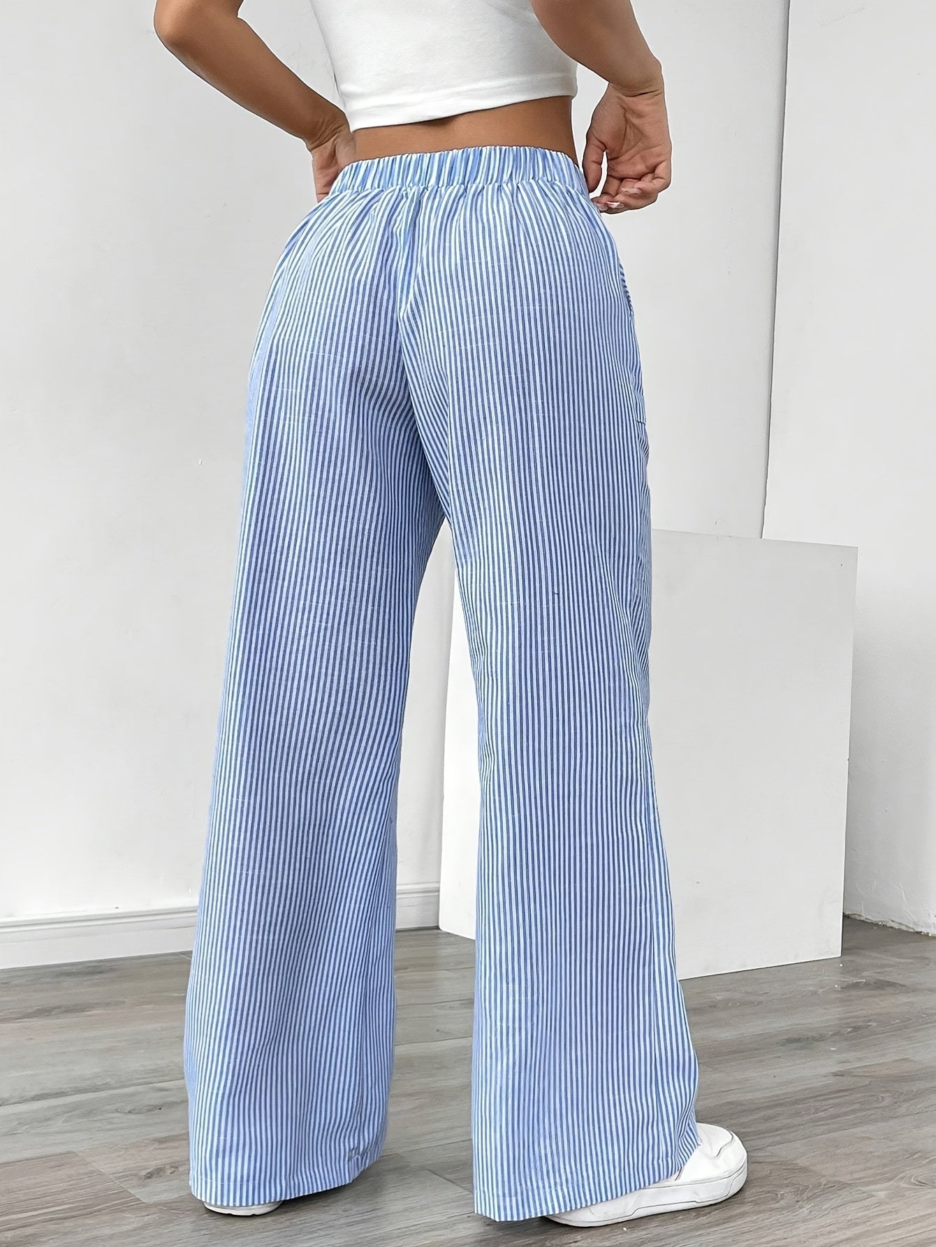 Gulia | Casual Dame Sommerbukse med Vide Ben