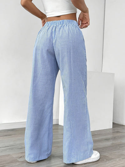 Gulia | Casual Dame Sommerbukse med Vide Ben