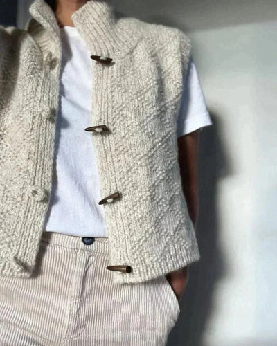 Amara - Casual Strikkevest